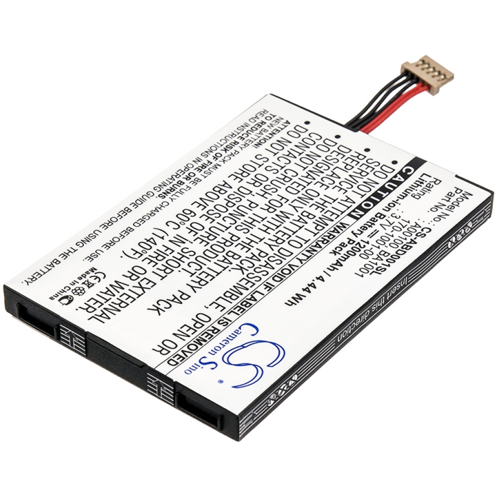 Batterijen Ebook, eReader Batterij CS-ABD001SL