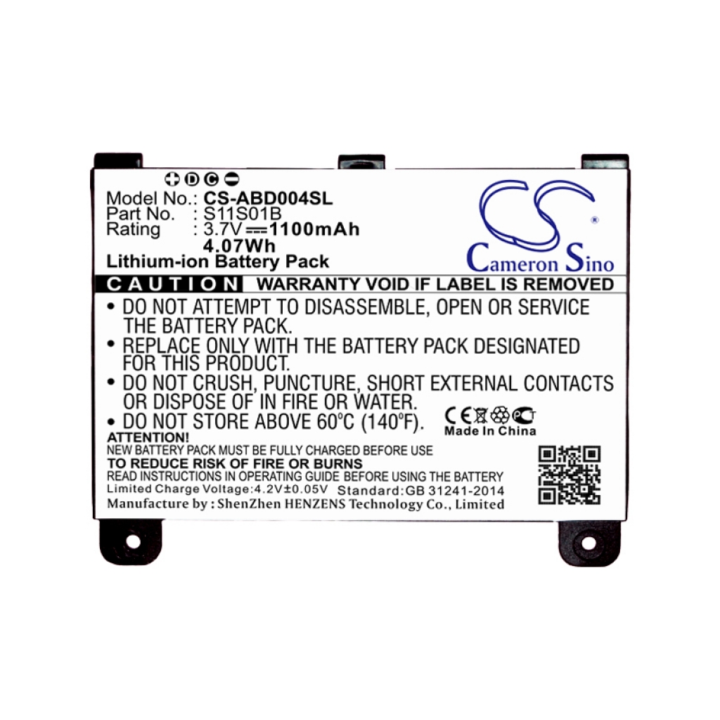 Ebook, eReader Batterij Amazon CS-ABD004SL