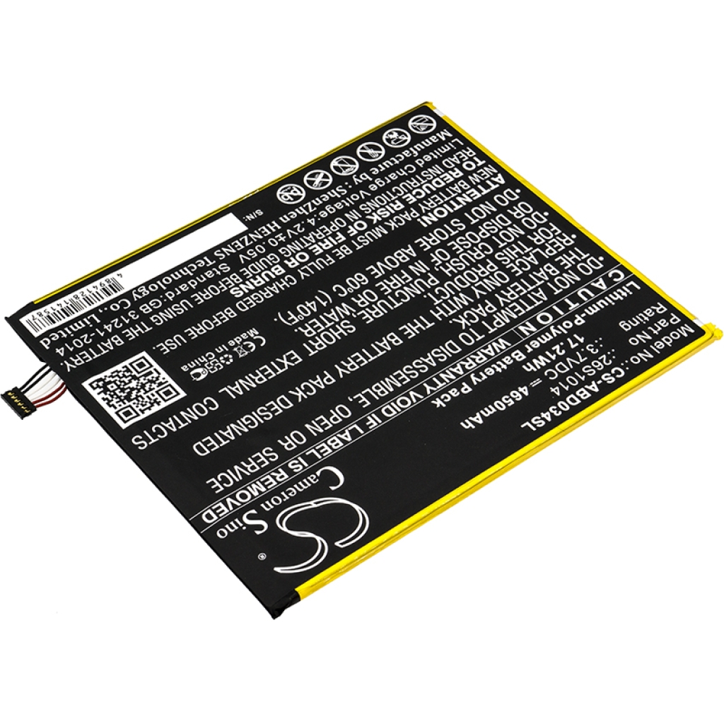 Tablet batterijen Amazon CS-ABD034SL