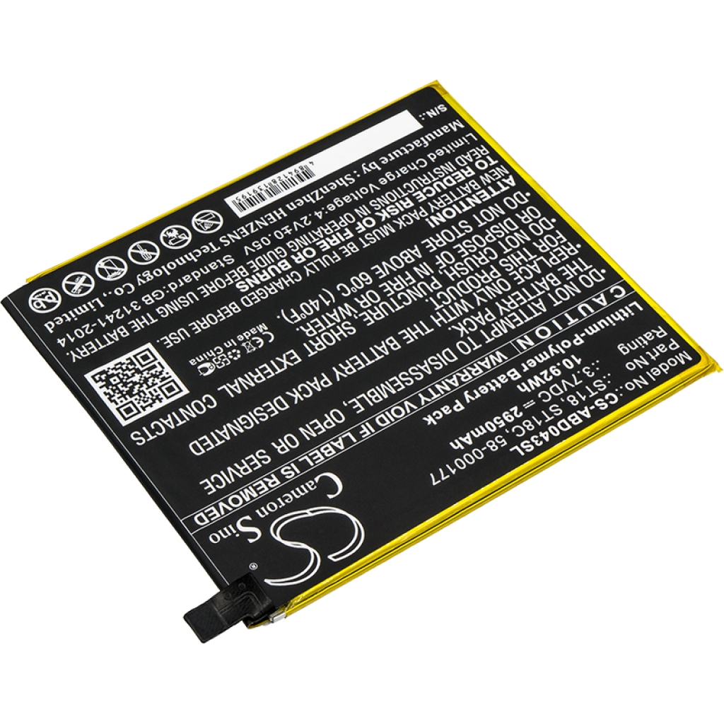 Tablet batterijen Amazon CS-ABD043SL