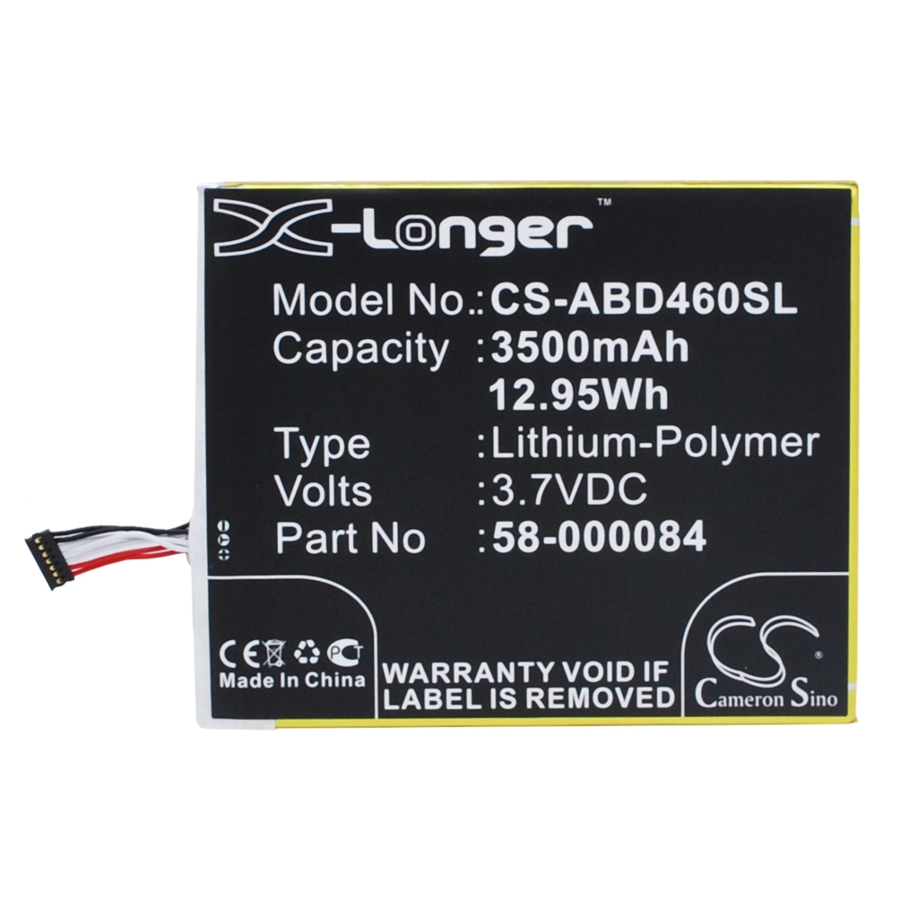 Batterijen Tablet batterijen CS-ABD460SL