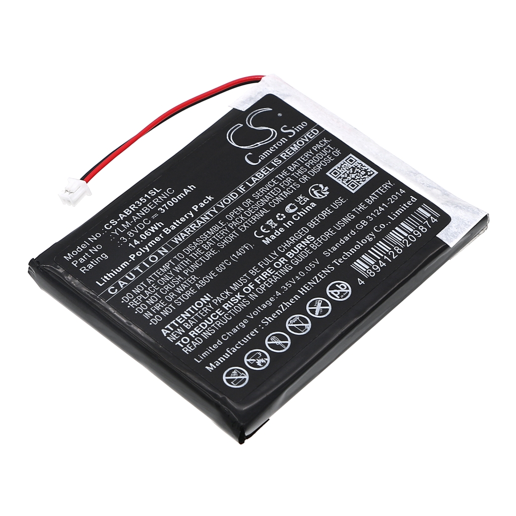 Batterij voor game, PSP, NDS Anbernic CS-ABR351SL