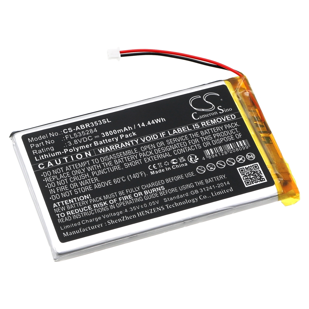 Batterij voor game, PSP, NDS Anbernic CS-ABR353SL