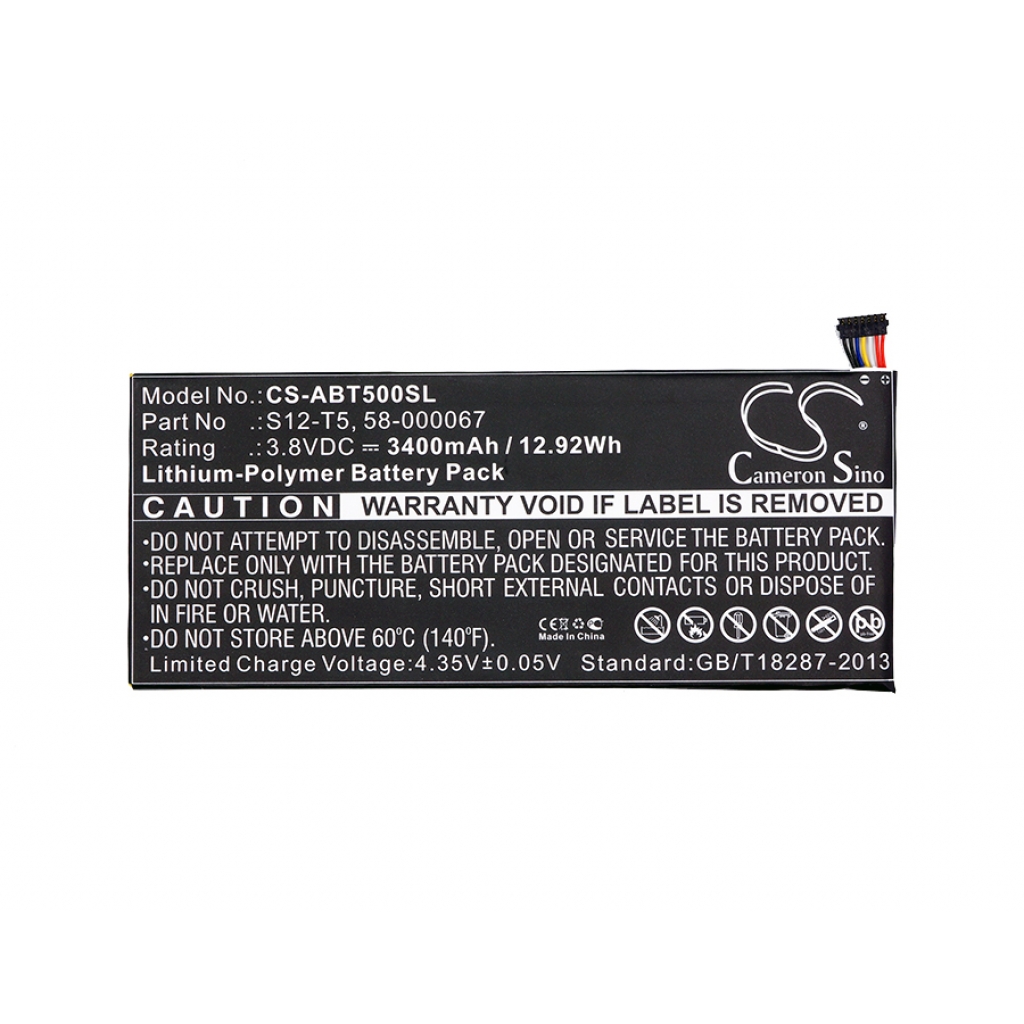 Tablet batterijen Amazon CS-ABT500SL