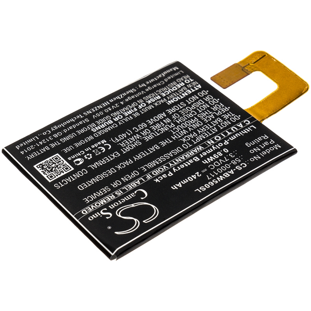 Ebook, eReader Batterij Amazon CS-ABW560SL