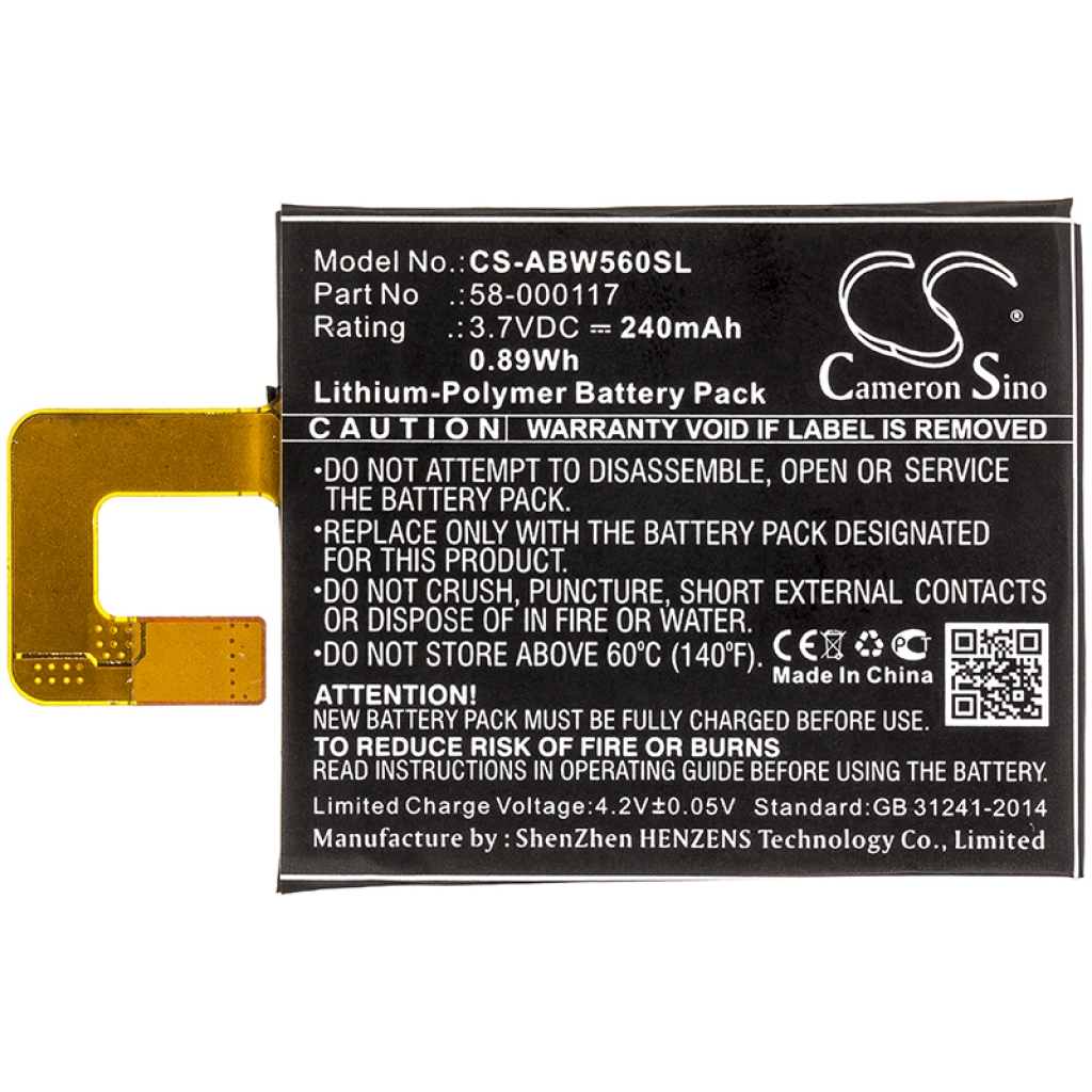 Ebook, eReader Batterij Amazon CS-ABW560SL