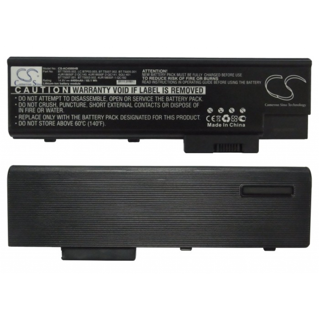 Batterijen Vervangt 4UR18650F-1-QC192