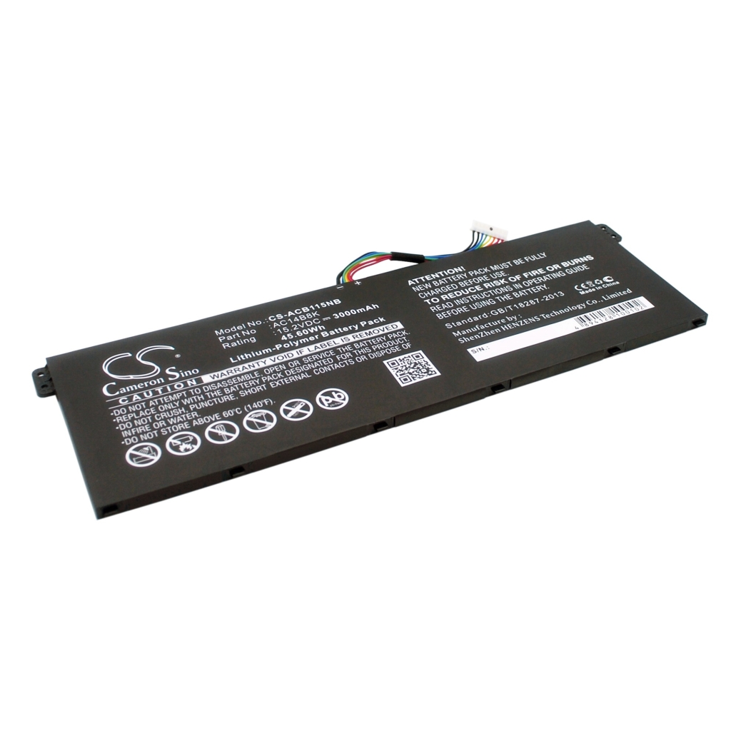 Notebook batterij Acer TravelMate P2510-G2-M-317P (CS-ACB115NB)