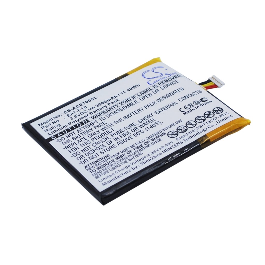 Batterij voor mobiele telefoon Acer CS-ACE700SL