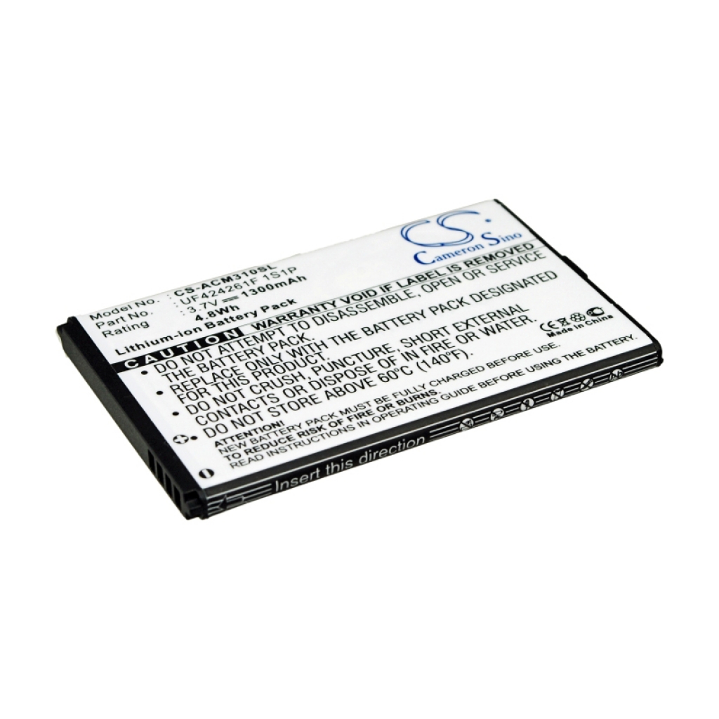 Tablet batterijen Acer CS-ACM310SL