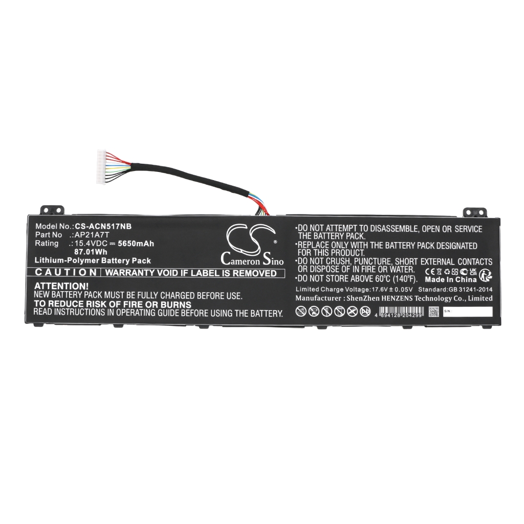 Notebook batterij Acer CS-ACN517NB