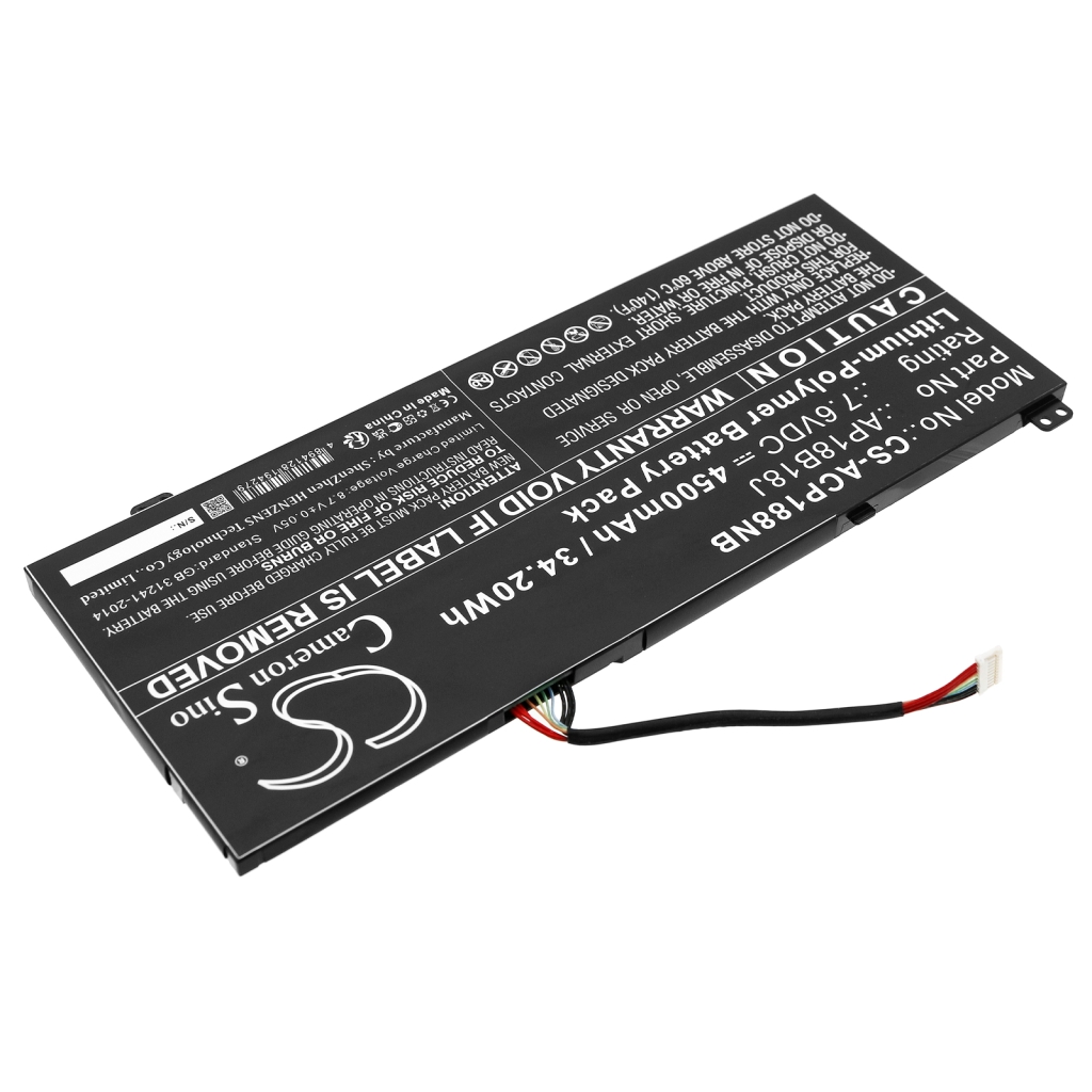 Compatibele batterijvervanging voor Acer AP18B18J