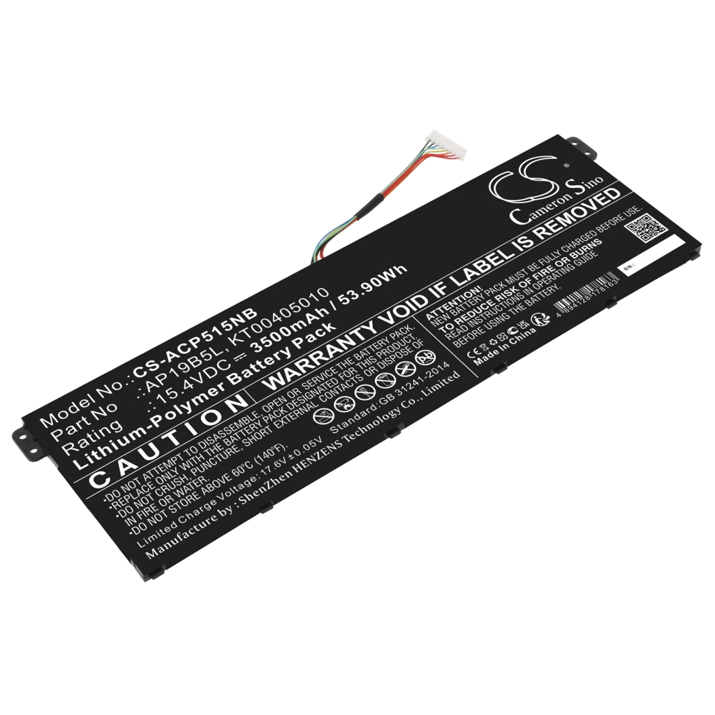 Notebook batterij Acer Aspire Vero AV15-51-54QD