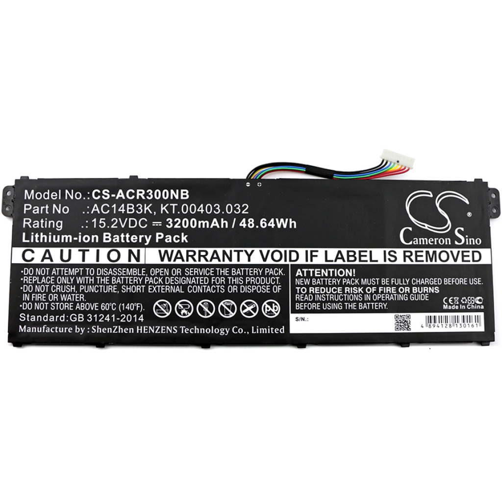 Notebook batterij Acer TravelMate B117-M-P04U (CS-ACR300NB)