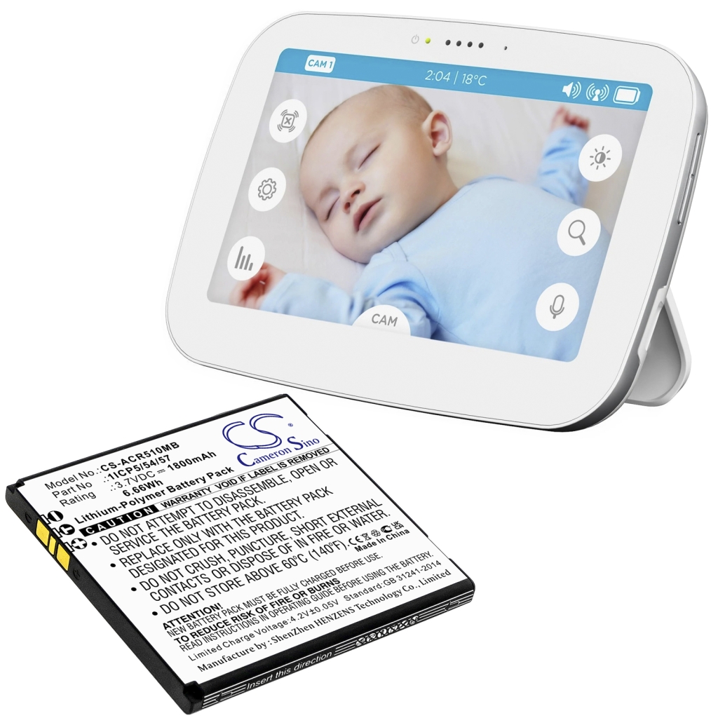 BabyPhone Batterij Angelcare CS-ACR510MB