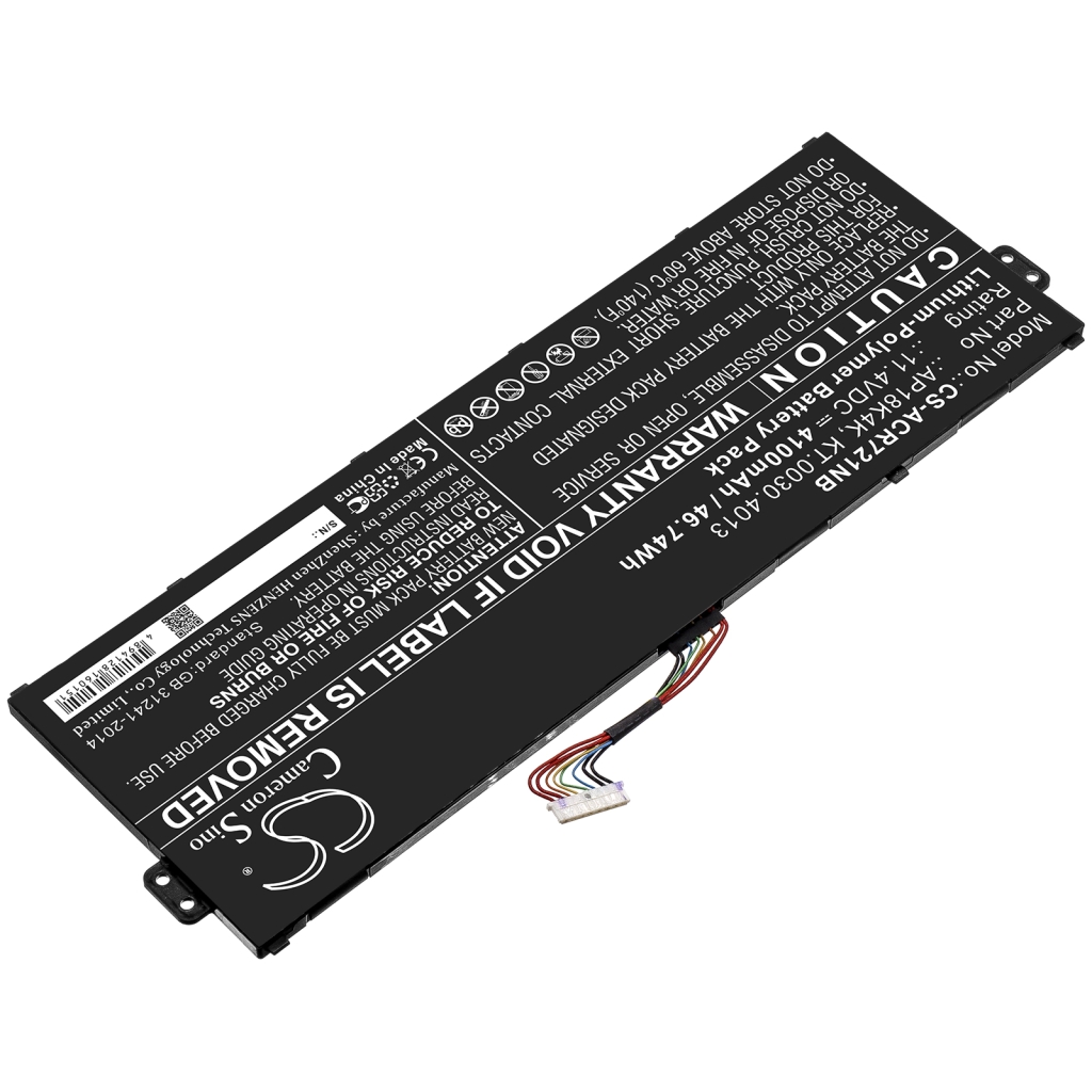 Notebook batterij Acer Chromebook 311 C721 R721T (CS-ACR721NB)