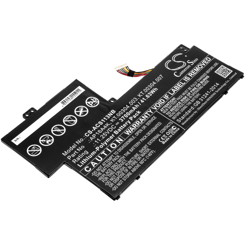 Notebook batterij Acer Aspire One Cloudbook AO1-132 (CS-ACS113NB)