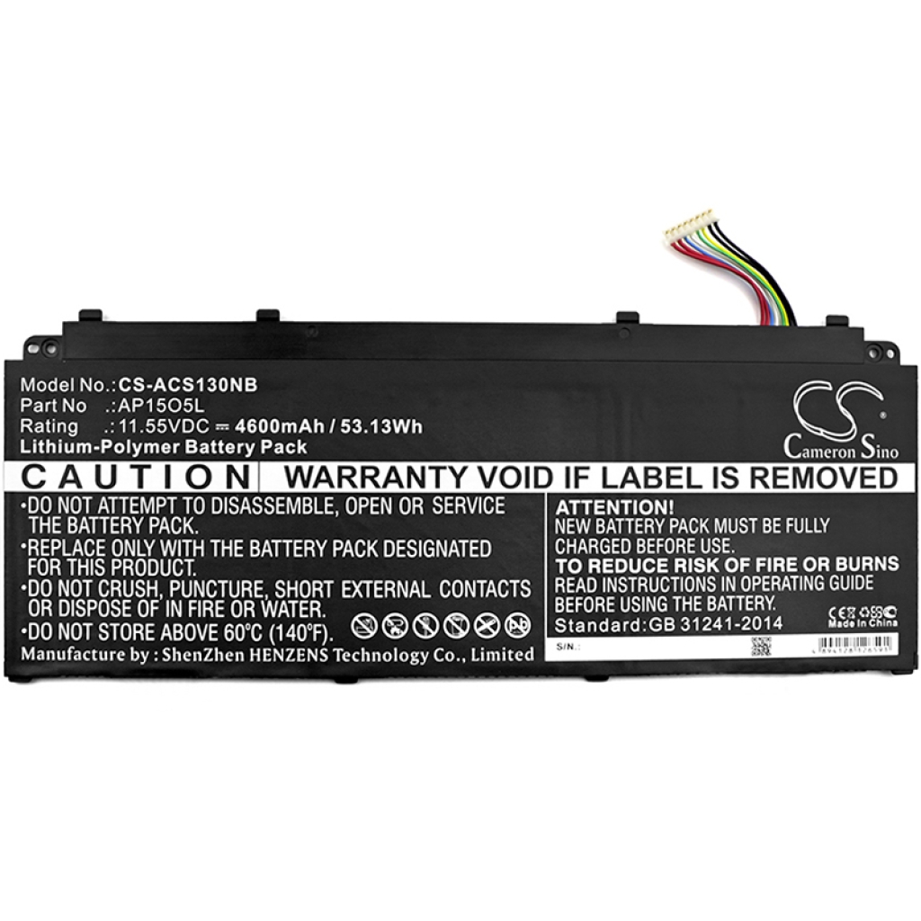 Notebook batterij Acer Aspire S13 S5-371-75AM (CS-ACS130NB)