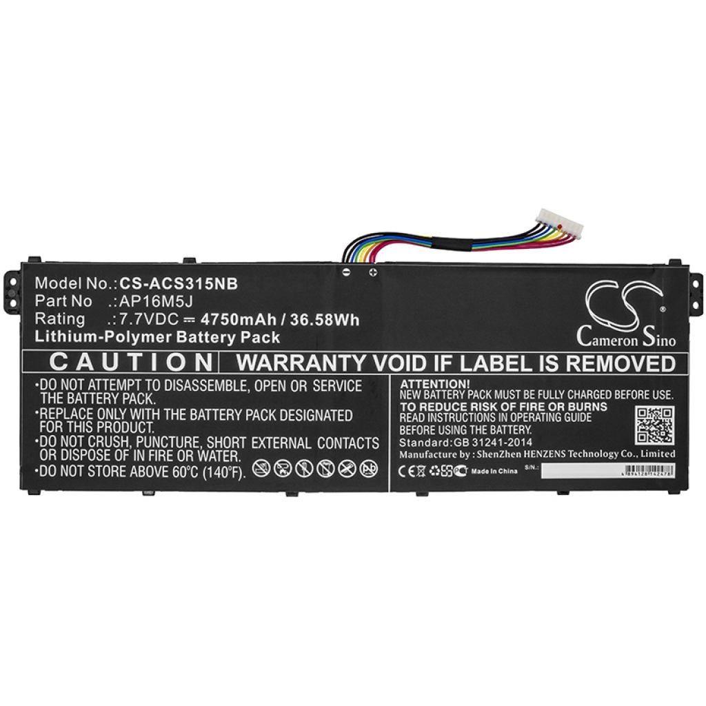 Notebook batterij Acer Aspire 3 A314-32 P8ZN (CS-ACS315NB)