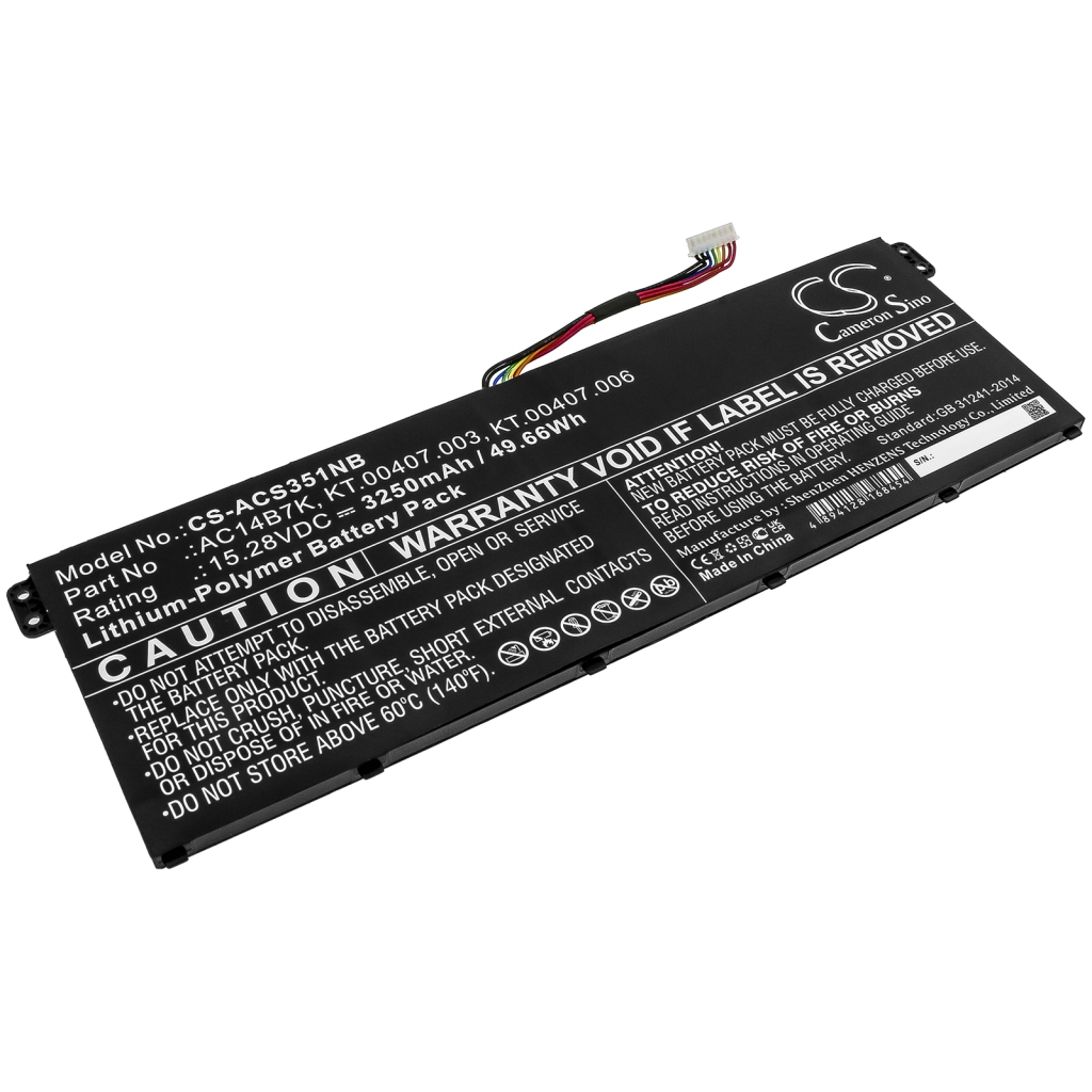 Notebook batterij Acer Swift 3 SF314-56G-52MA (CS-ACS351NB)