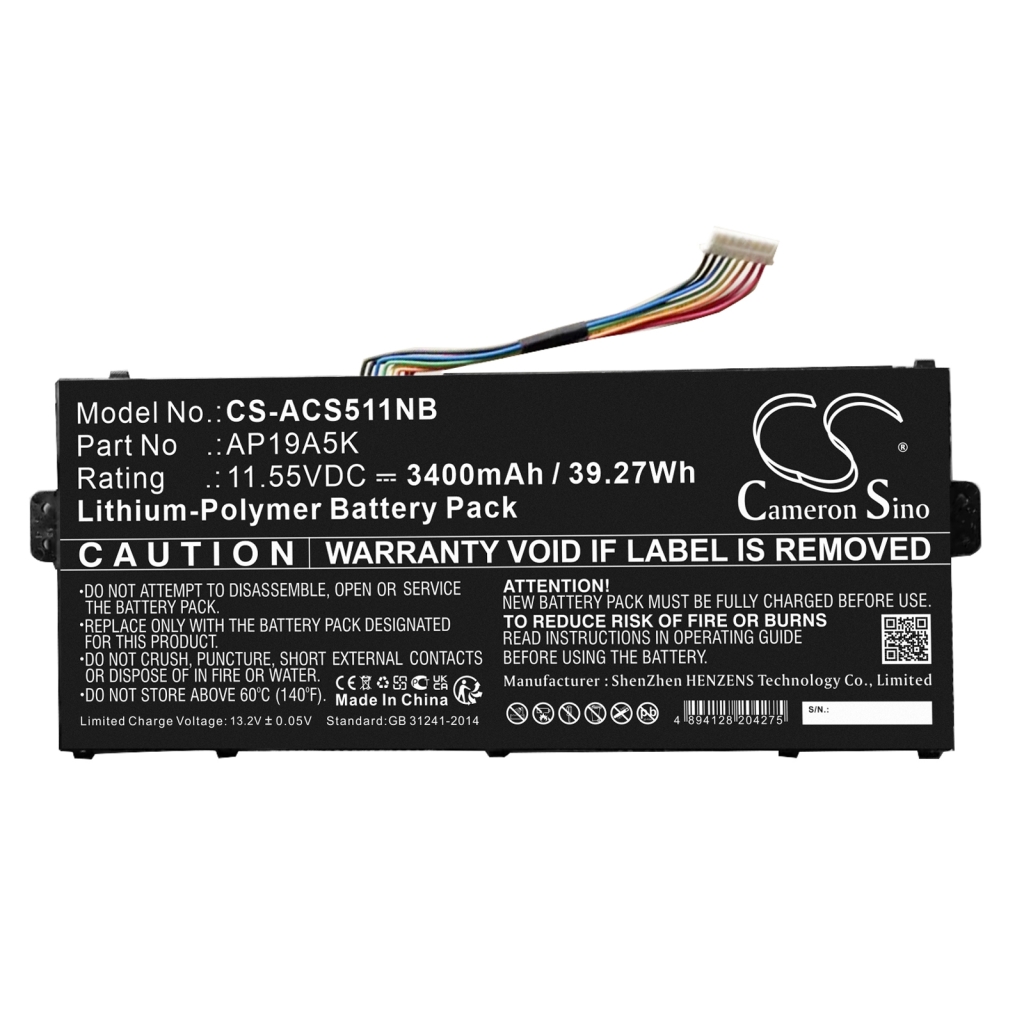 Notebook batterij Acer CS-ACS511NB