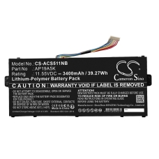 Compatibele batterijvervanging voor Acer AP19A5K