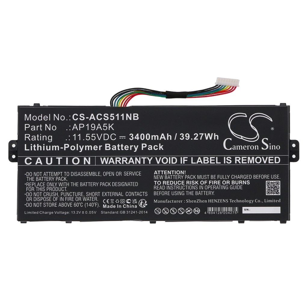 Notebook batterij Acer CS-ACS511NB