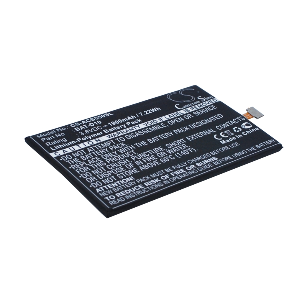 Batterij voor mobiele telefoon Acer CS-ACS550SL