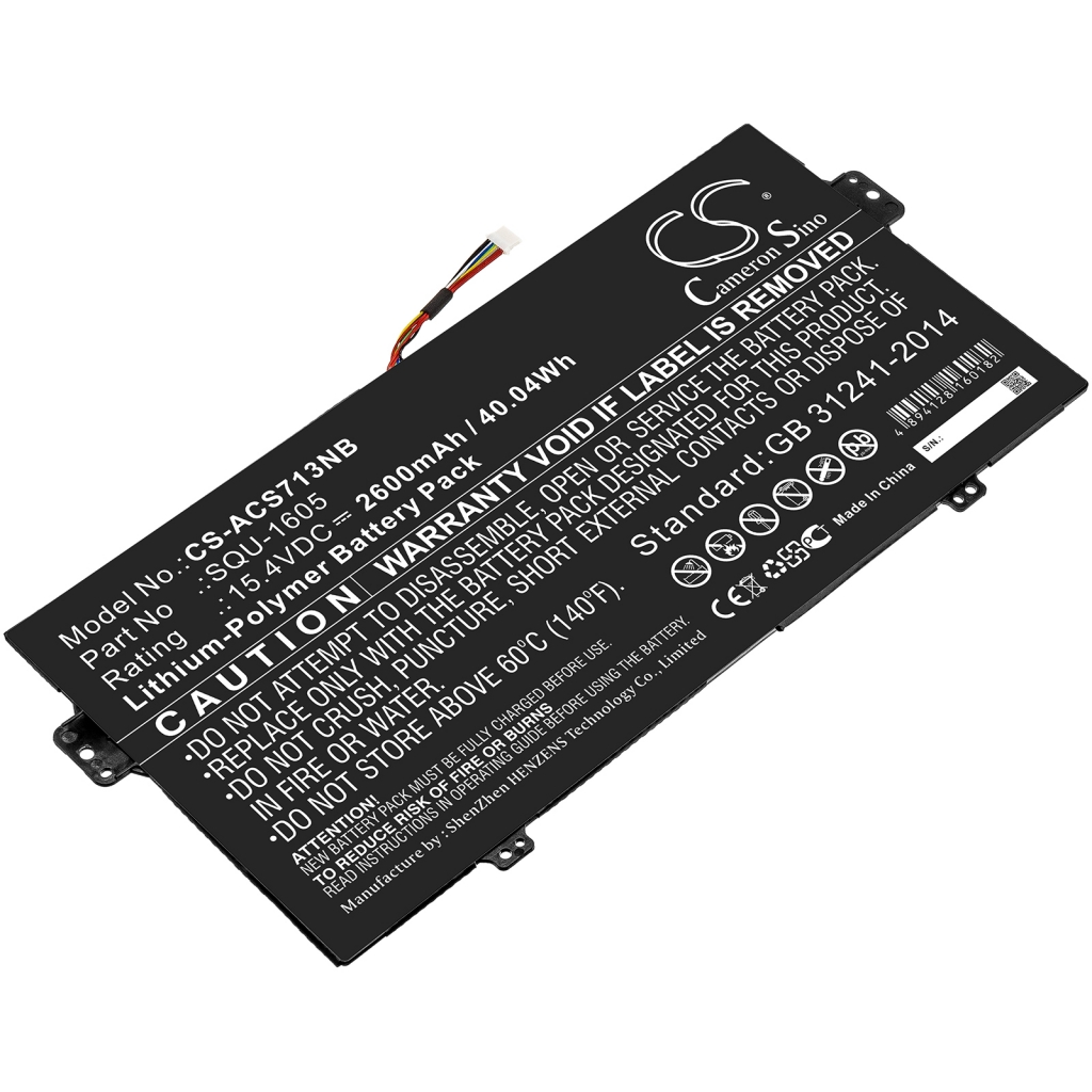 Notebook batterij Acer Spin 7 SP714-51-M09D (CS-ACS713NB)