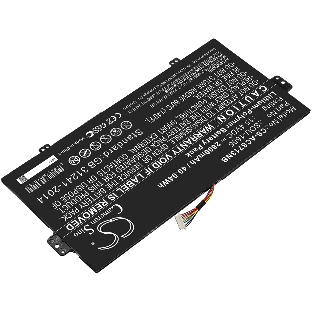 Notebook batterij Acer Spin 7 SP714-51-M42B (CS-ACS713NB)