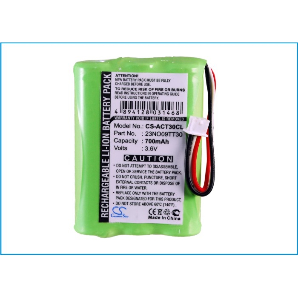 Draadloze telefoon batterij KIRK CS-ACT30CL