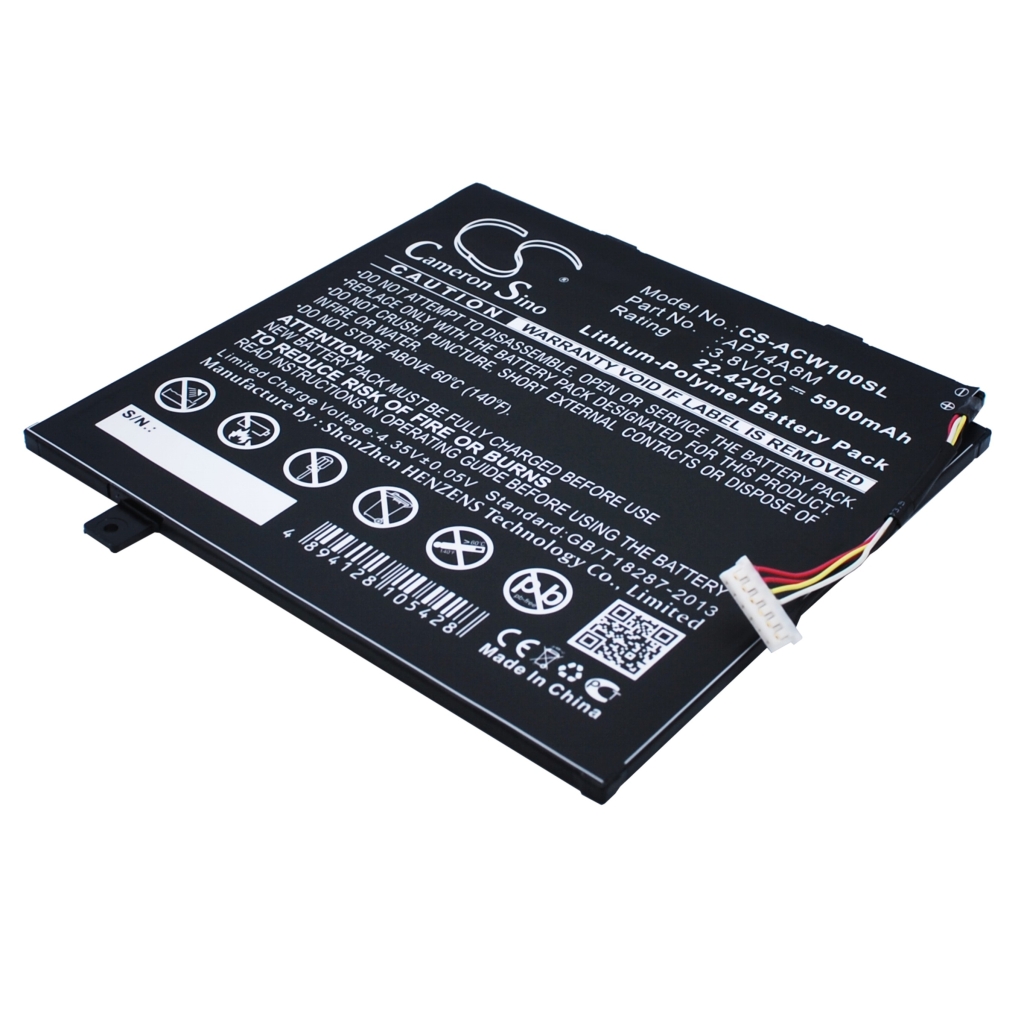 Tablet batterijen Acer CS-ACW100SL