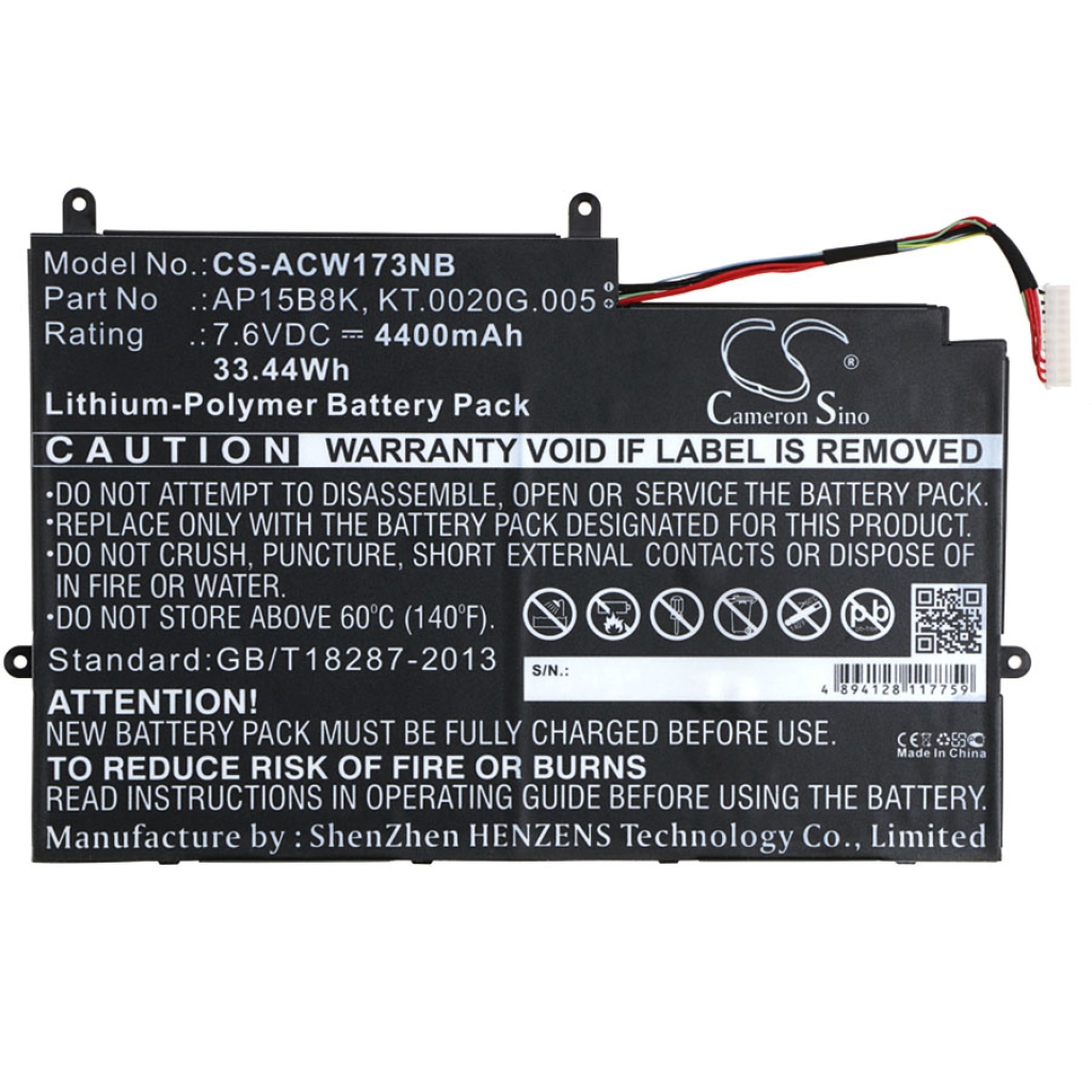 Notebook batterij Acer CS-ACW173NB