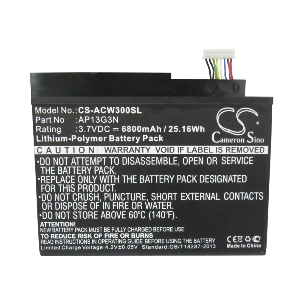 Batterijen Tablet batterijen CS-ACW300SL