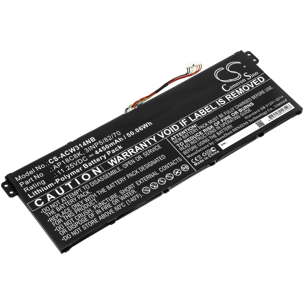 Notebook batterij Acer Chromebook 314 C933-C7GM