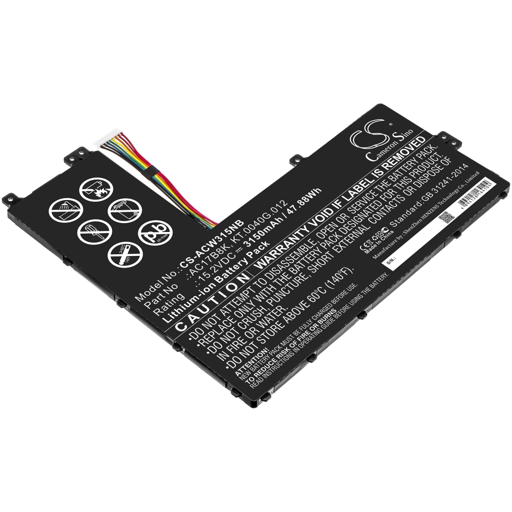 Notebook batterij Acer Swift 3 SF315-52-54GV (CS-ACW315NB)
