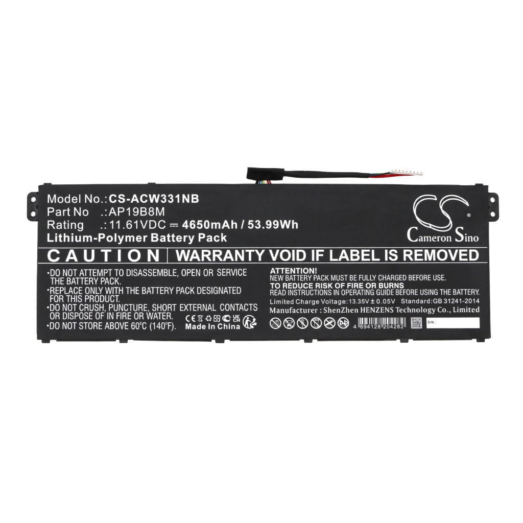 Notebook batterij Acer CS-ACW331NB