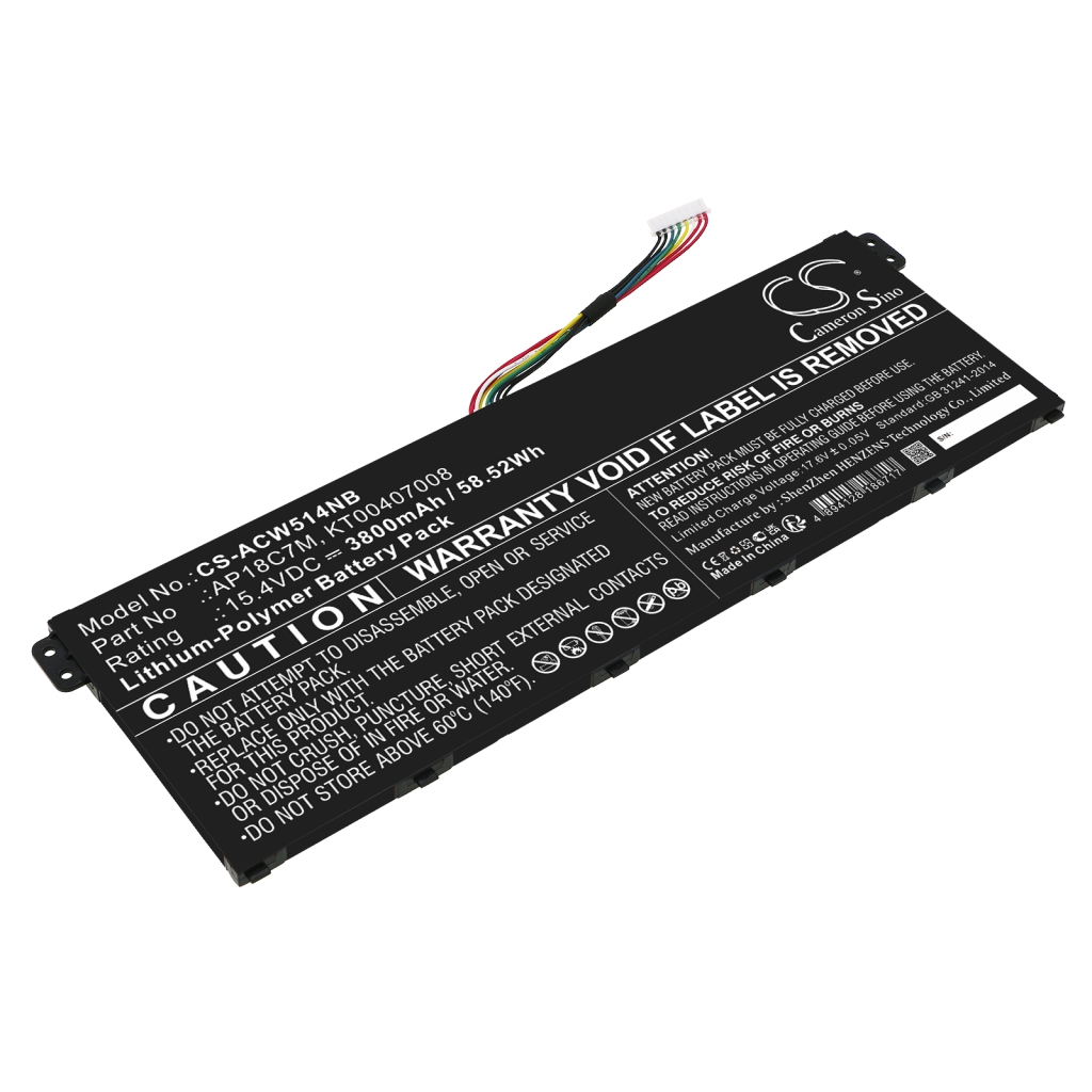 Notebook batterij Acer CS-ACW514NB