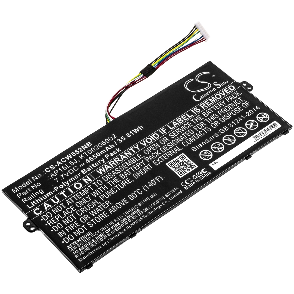 Notebook batterij Acer Spin 1 SP111-32N-C9FE (CS-ACW552NB)