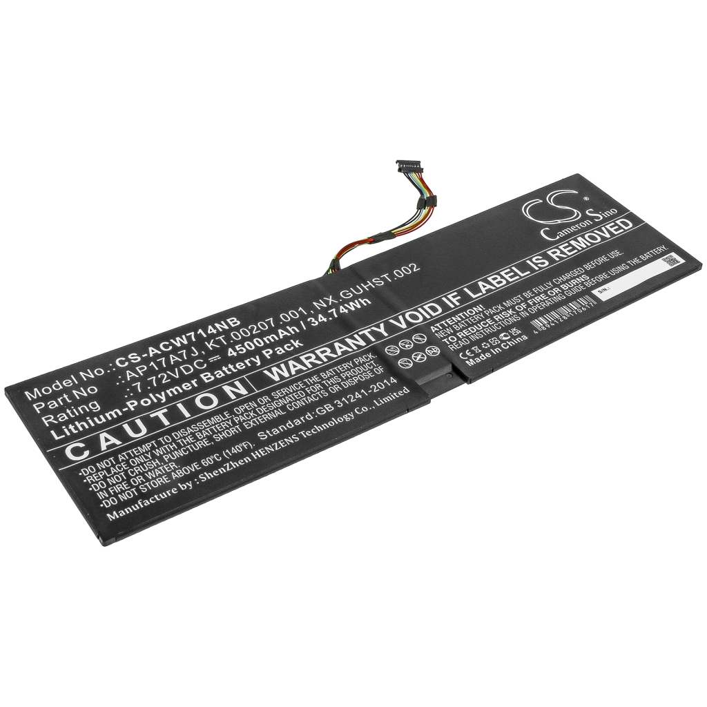 Notebook batterij Acer CS-ACW714NB