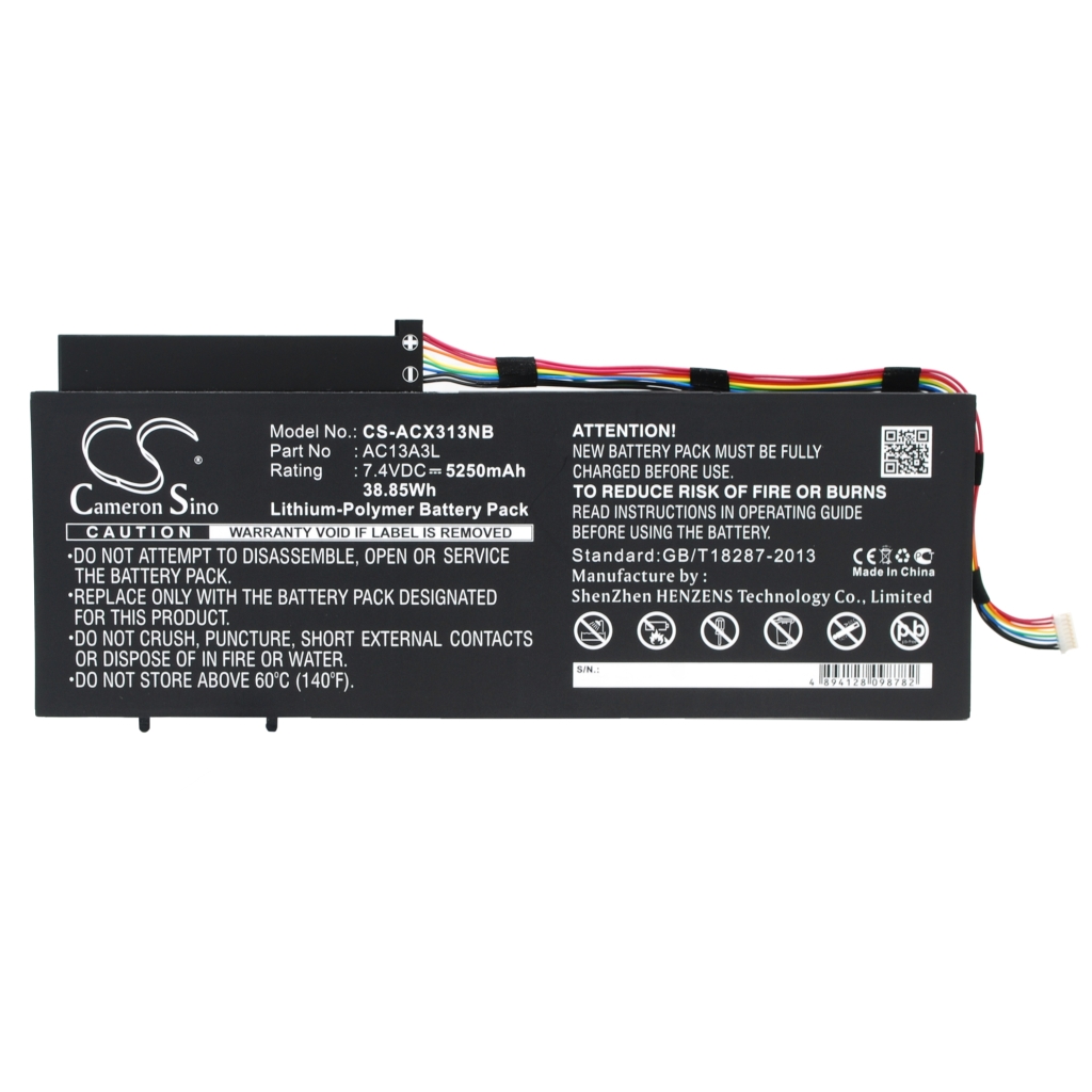 Notebook batterij Acer CS-ACX313NB