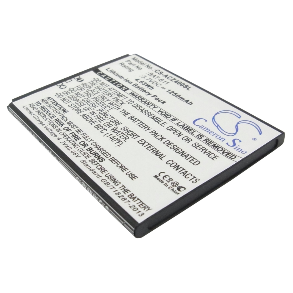 Batterij voor mobiele telefoon Acer CS-ACZ400SL