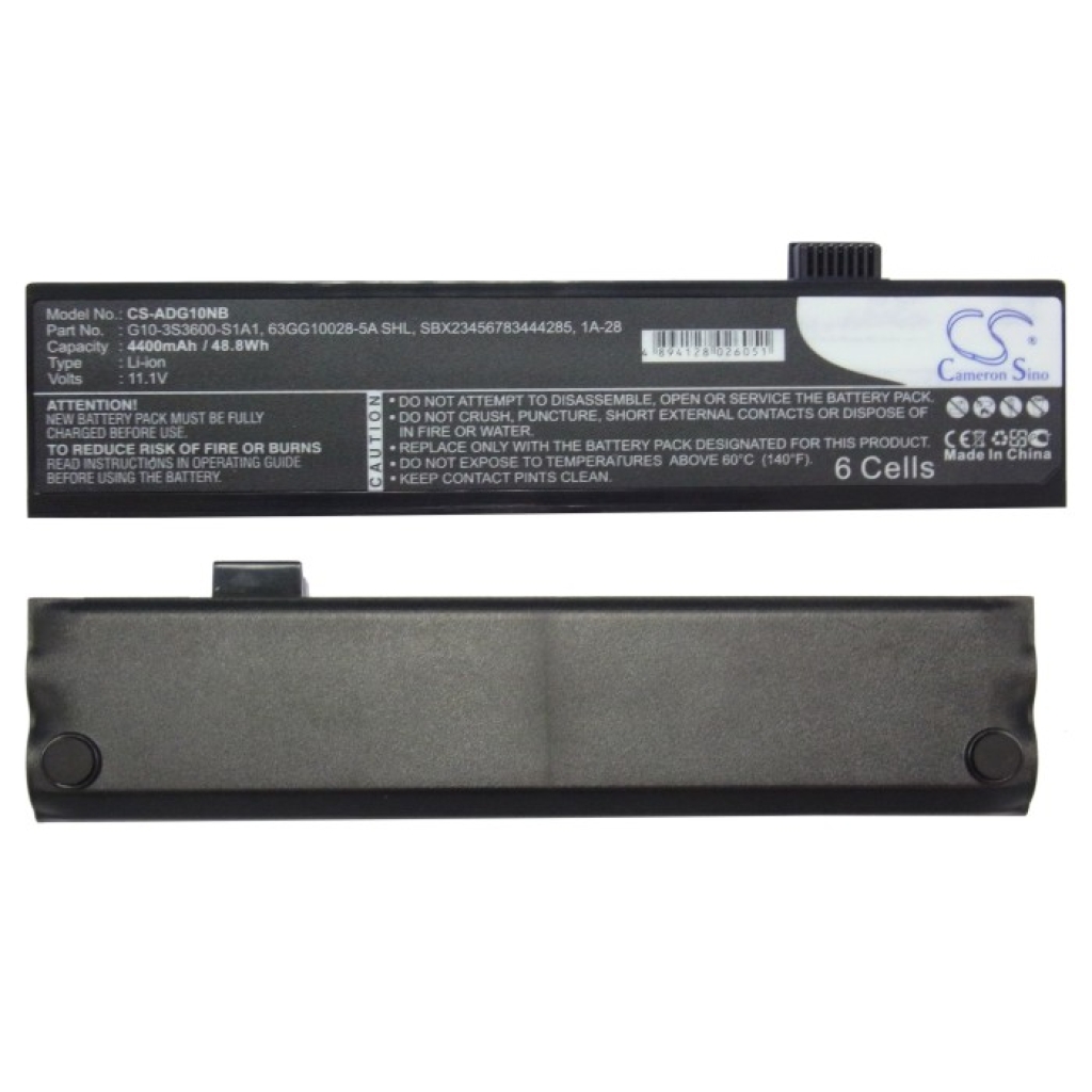 Notebook batterij ECS CS-ADG10NB