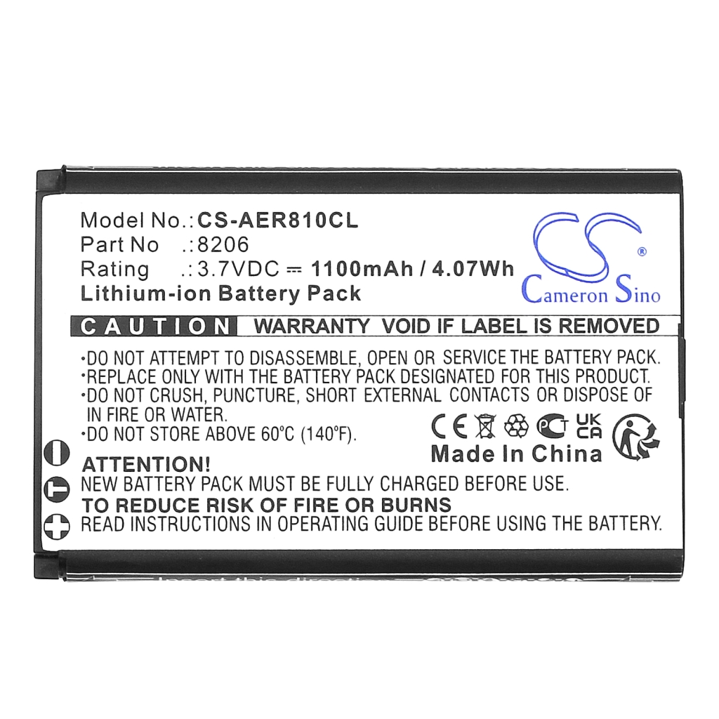 Battery Replaces 8206