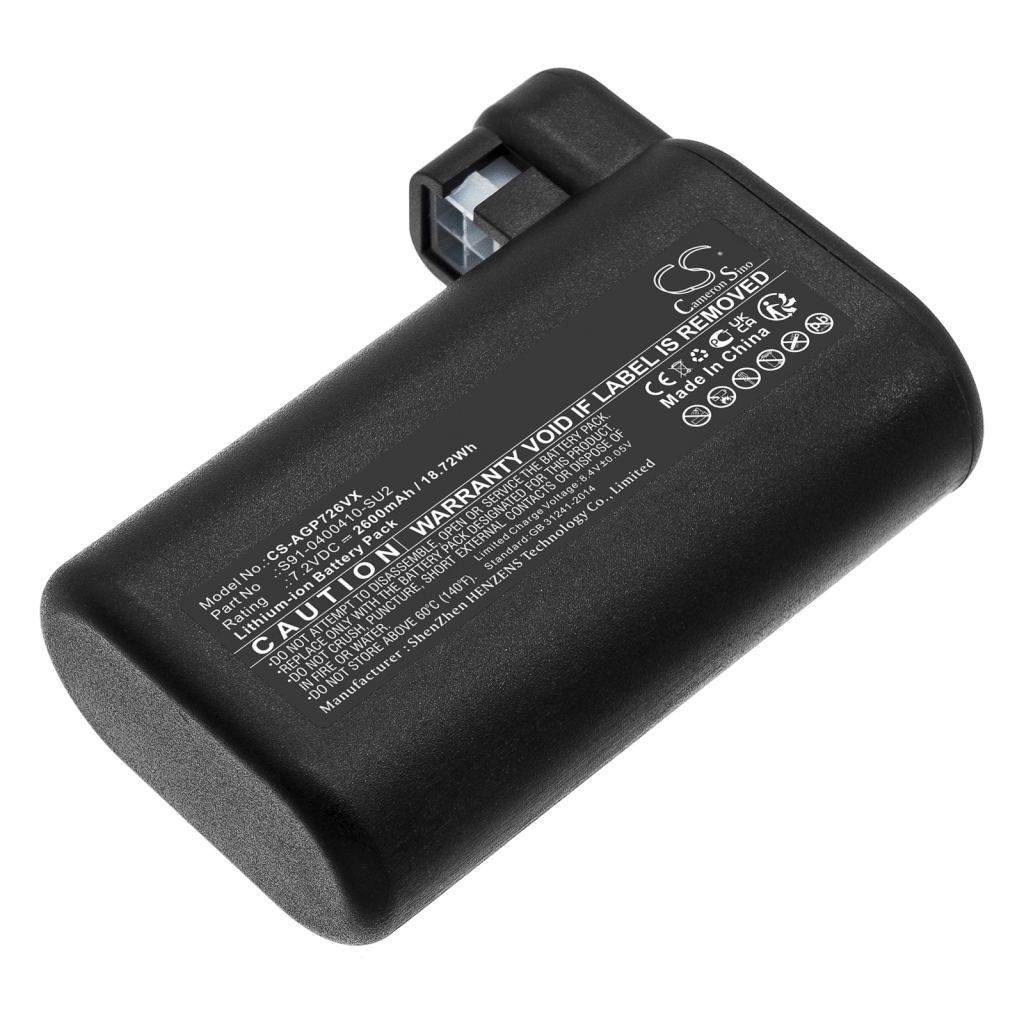 Batterijen Vervangt S91-0400410-SU2