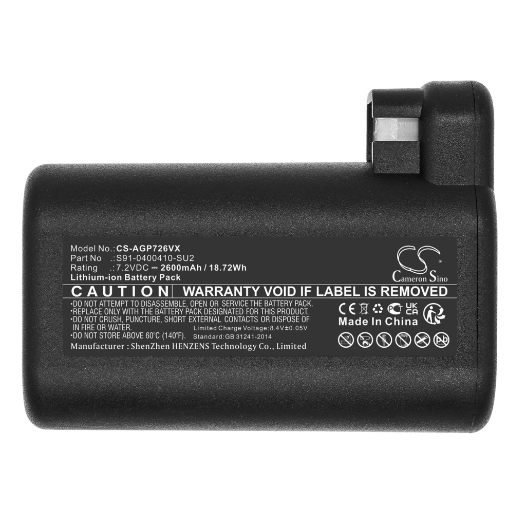 Batterijen Vervangt S91-0400410-SU2