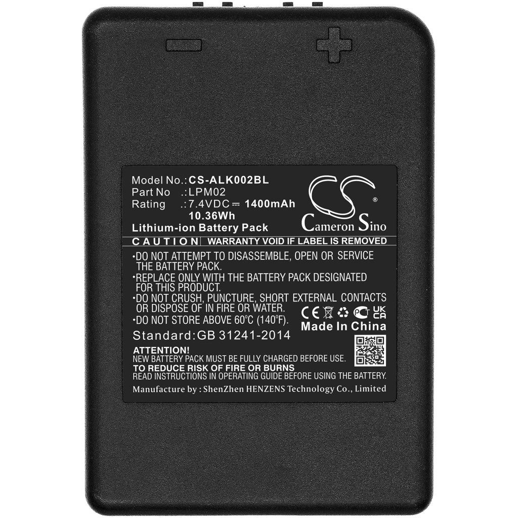 Batterij industrieel Autec CS-ALK002BL