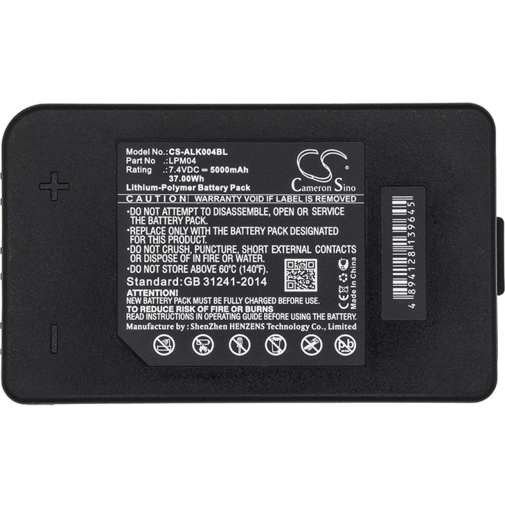 Batterij industrieel Autec CS-ALK004BL