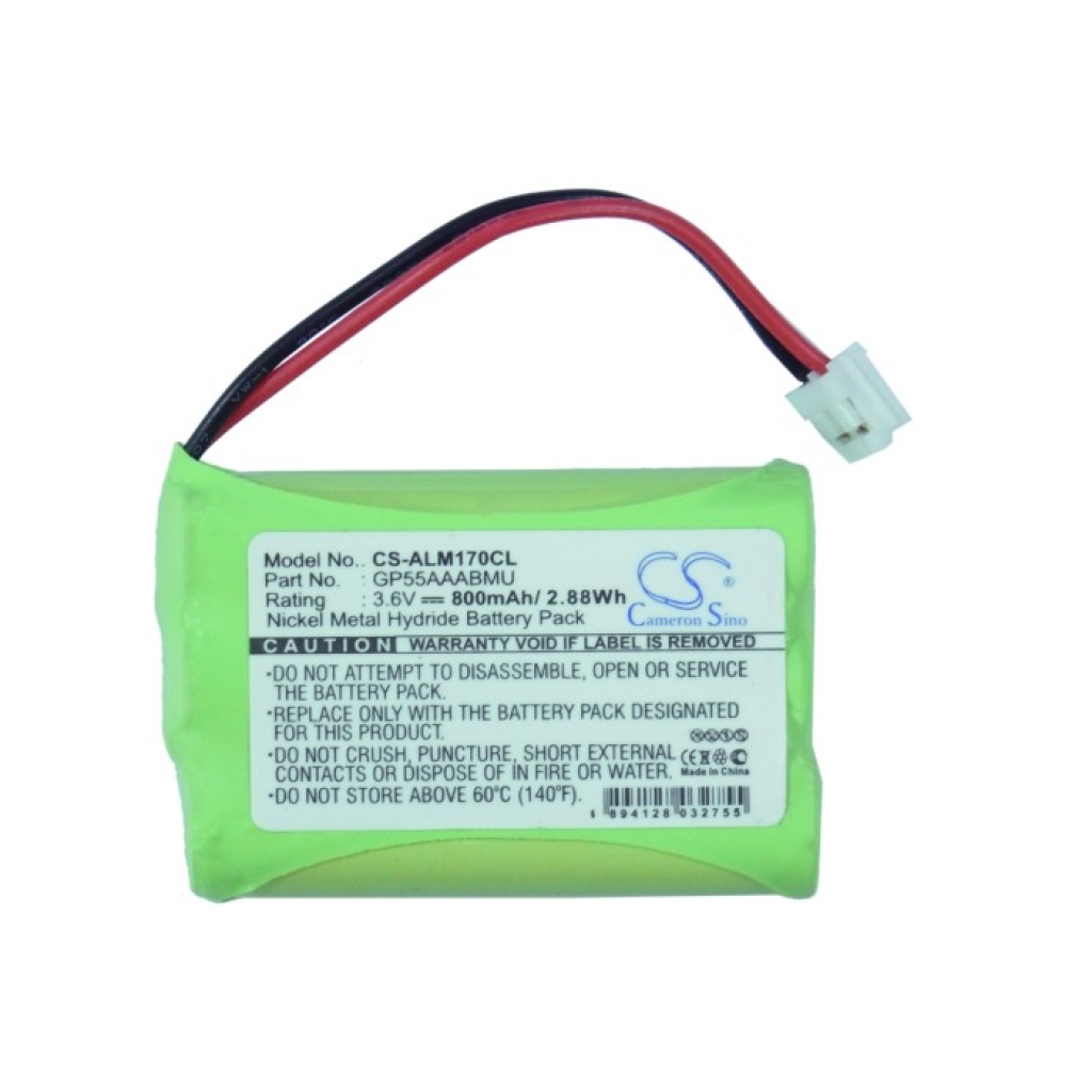 Batterijen Draadloze telefoon batterij CS-ALM170CL