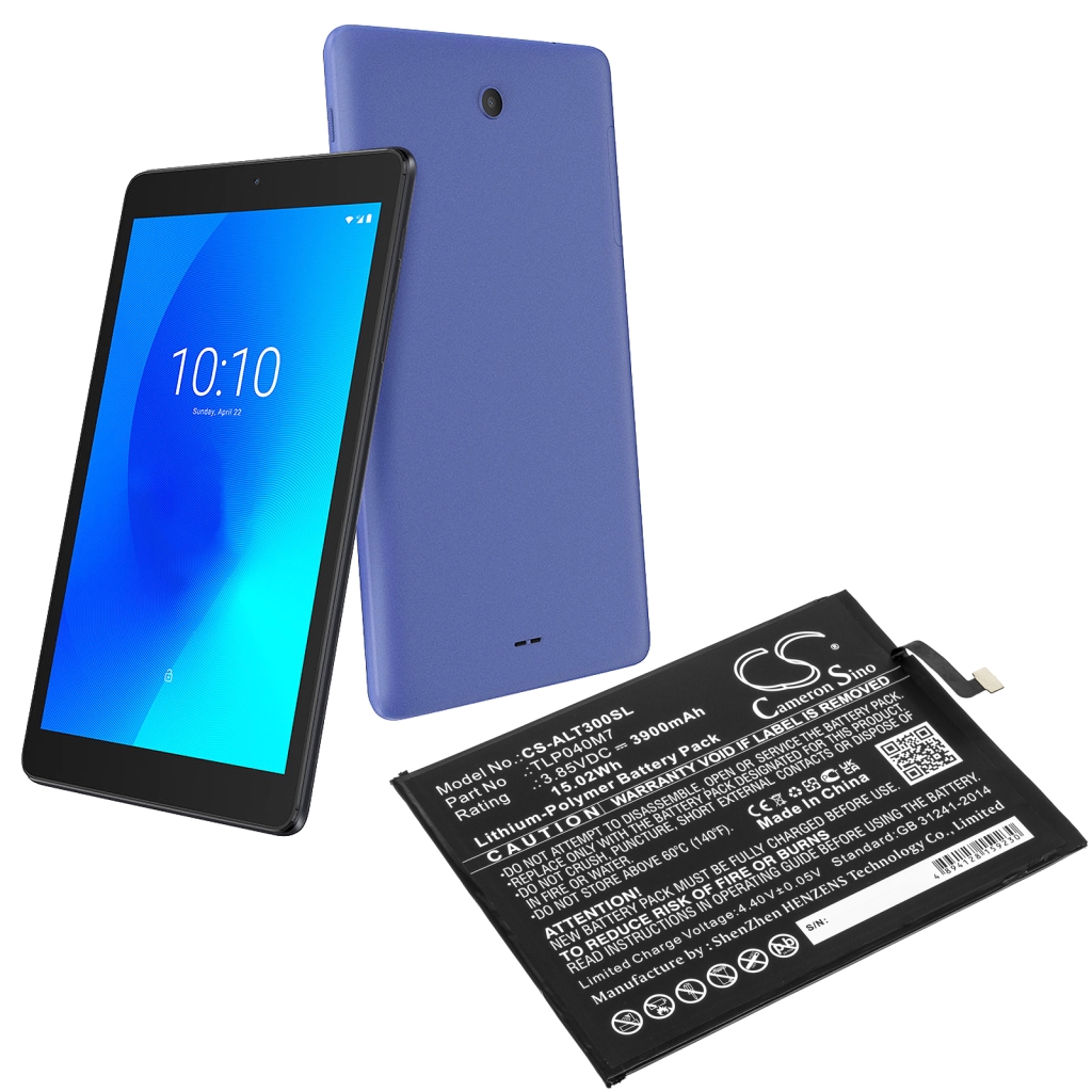 Tablet batterijen Alcatel CS-ALT300SL